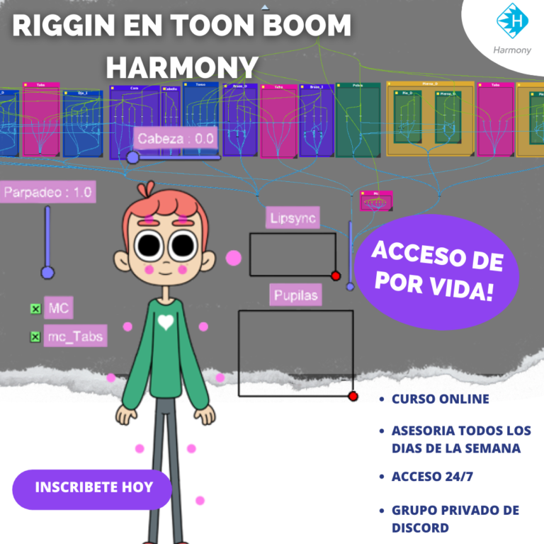 Rigging en Toon Boom (Intermedio-Avanzado)